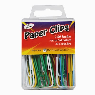 The Pencil Grip Jumbo Paper Clips, 24 packs of 30 (TPG238)