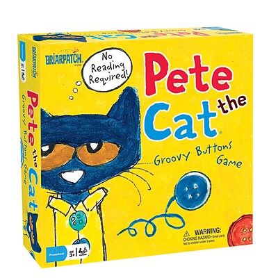 Briarpatch Pete the Cat Groovy Buttons Game (UG-01256)