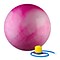 2000lbs Static Strength Exercise Stability Ball with Pump Multi-Colored, 75cm, Pink