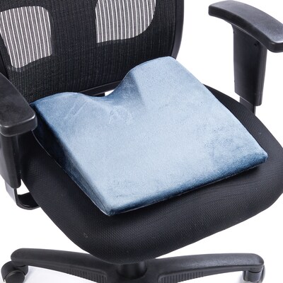 Black Mountain Products Memory Foam Wedge Seat Cushion (Black)