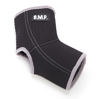 Breathable Lightweight Neoprene Ankle Brace-Ankle Compression Sleeve, Black, Large