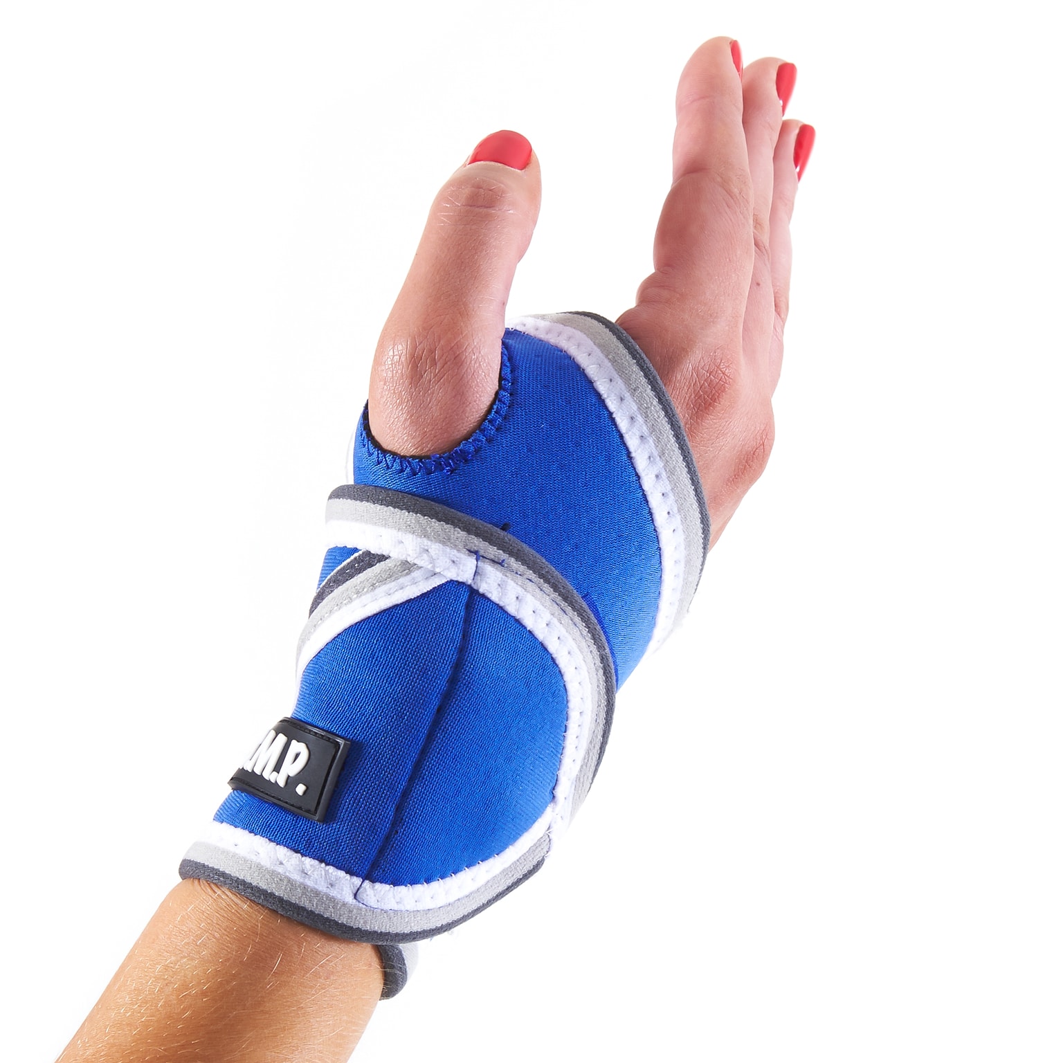 Lightweight and Breathable Neoprene Wrist Brace-Wrist Compression Sleeve, Blue, Large