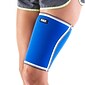 Black Mountain Products Extra Thick Warming Thigh Brace-Thigh Compression Sleeve, Blue, Large