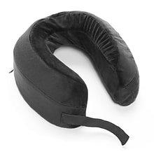 Black Mountain Products Memory Foam Neck Pillow and Support, Black