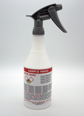 HCL 24 oz. Spray Bottle, Pre-Labeled Isopropyl Alcohol (GHSBOT0017)