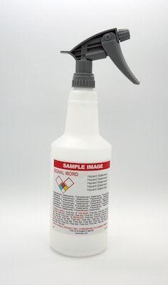 HCL 32 oz. Spray Bottle, Pre-Labeled Isopropyl Alcohol 70% (GHSBOT0036)