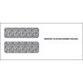 TOPS Gummed 3 Up 1099 Tax Double Window Envelope, 24 lb., White, 3 3/4 x 8 1/2, 100/Pack