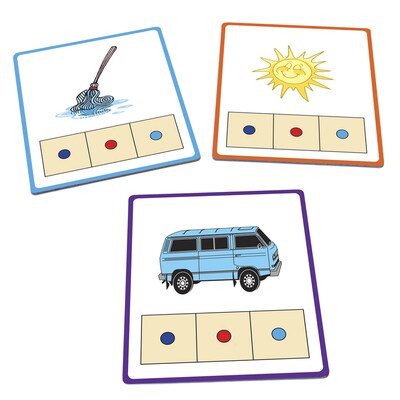CVC Builders Activity Cards for Grades K-2, 48 Pack (JRL178)