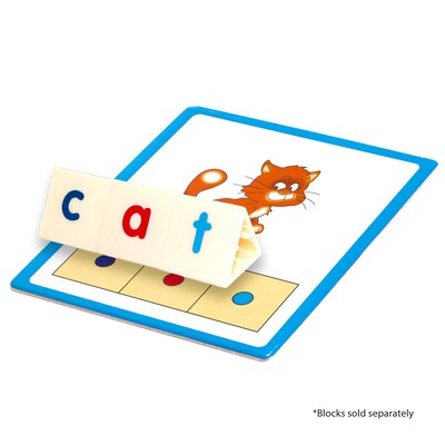 CVC Builders Activity Cards for Grades K-2, 48 Pack (JRL178)