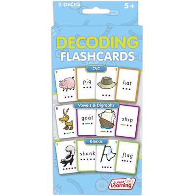 Fraction Flash Cards for Grades 2-6, 162 Pack (JRL212)