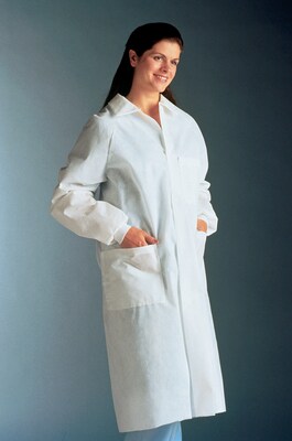 Graham Medical LabMates® Lab Coat, Small/Medium, 10/Case (254)
