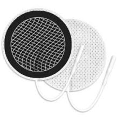 Axelgaard UltraStim Wire Electrode, 2" Round, 4/Pack, 10 Pack/Bag (UF2000)