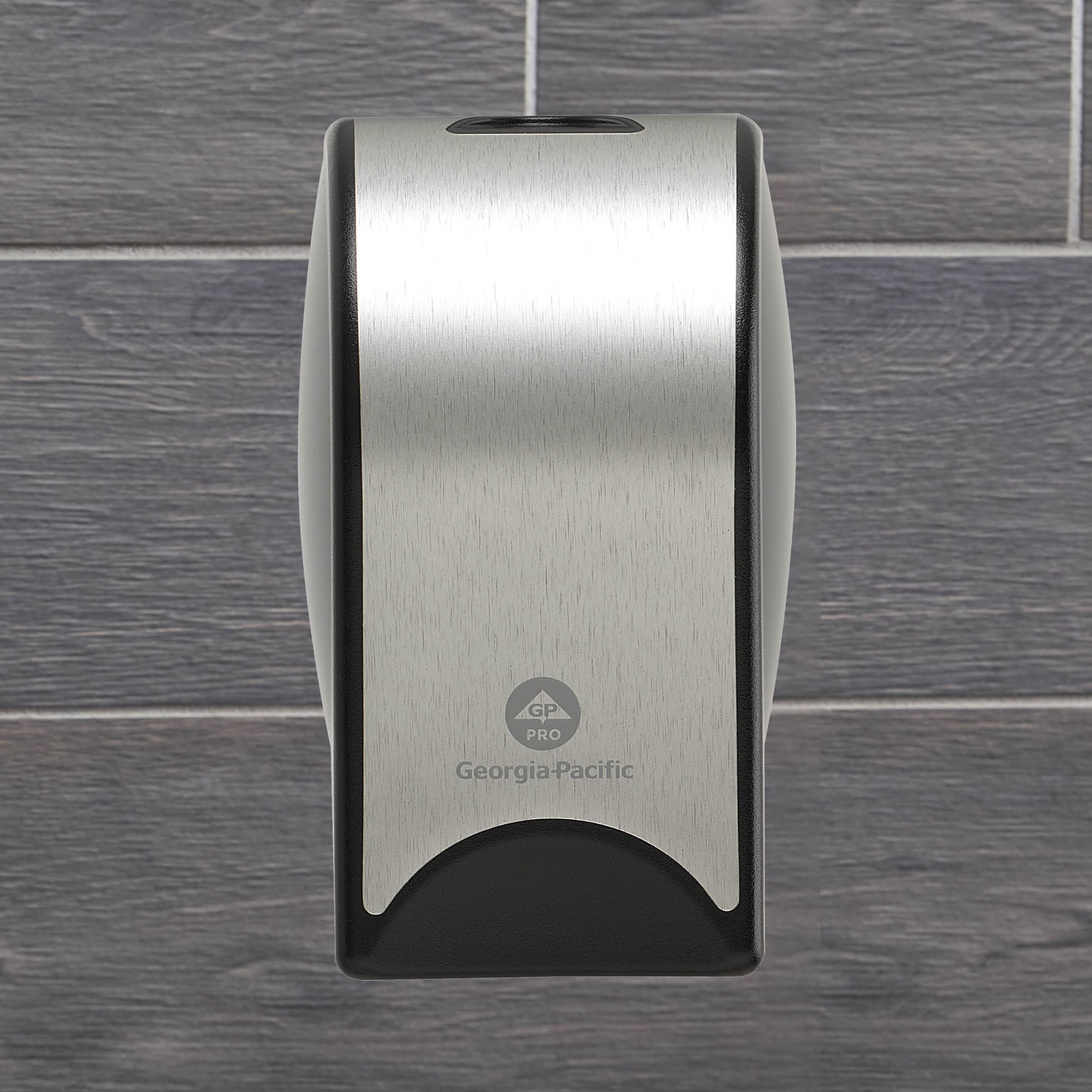 ActiveAire® Powered Whole-Room Freshener Dispenser by GP PRO, Stainless Finish, 4.090” W x 3.610” D x 6.820” H (53258A)