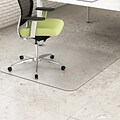 Deflect-O EnvironMat 100% Recycled Anytime Use 36 x 48 Chair Mat for Hard Floor, Clear (CM2G142PET)