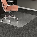 Deflect-O RollaMat Carpet Chair Mat, 46 x 60, Medium-Pile, Clear (CM15443F)