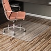Deflect-O EconoMat 46 x 60 Rectangular Chair Mats for Bare Floors (CM21442F)