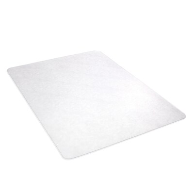 Deflect-O EconoMat 46'' x 60'' Rectangular Chair Mats for Bare Floors (CM21442F)