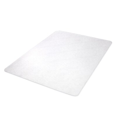 Deflect-O EconoMat 46'' x 60'' Rectangular Chair Mats for Bare Floors (CM21442F)