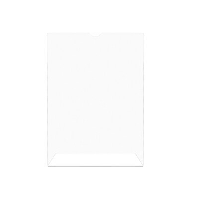Deflect-O Document Holder, 8.5" x 11", Vertical, Table Top, Clear Plastic (DEF590101)