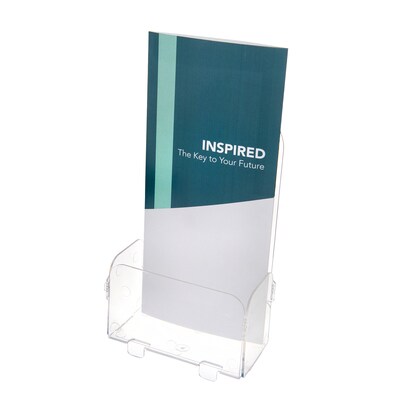 Deflect-O® Acrylic Literature Holders, Single Leaflet