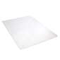 Deflect-O Economat Hard Floor Chair Mat, 46" x 60'', Clear (DEFCM2E442FCOM)