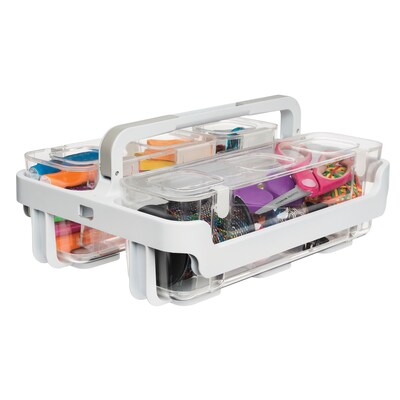 Deflecto Caddy Organizer Frame & 3 Bins