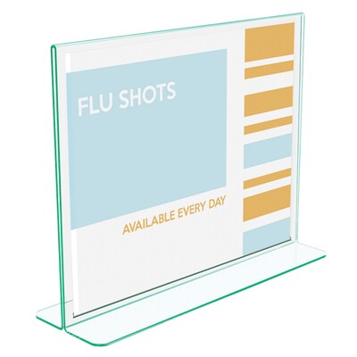 Defelcto Superior Image Document Holder, 8.5" x 11", Vertical, Table Top, Clear Acrylic (DEF5991890)