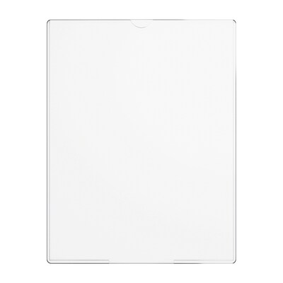 Deflecto Superior Image Document Holder, 8.5" x 11", Vertical, Wall Mounted, Clear Plastic (DEF588601)
