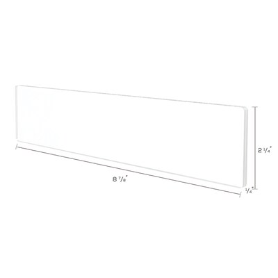 Deflecto® Name Plate, 8.5"W x 2"H (587501)