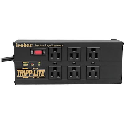 Tripp Lite Isobar IBAR6ULTRAUSBB 6-Outlet Surge Suppressor/Protector