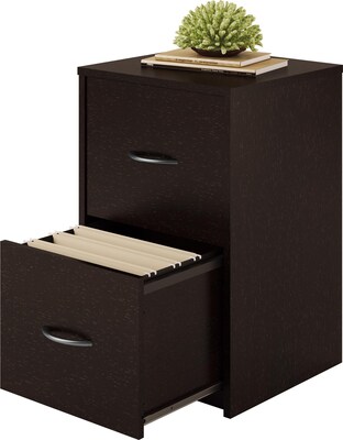 Ameriwood Home Core 2 Drawer File Cabinet, Espresso (9524012PCOM)