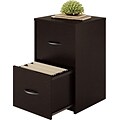 Ameriwood Home Core 2 Drawer File Cabinet, Espresso (9524012PCOM)