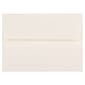JAM Paper® A6 Strathmore Invitation Envelopes, 4.75 x 6.5, Natural White Laid, 25/Pack (29376)