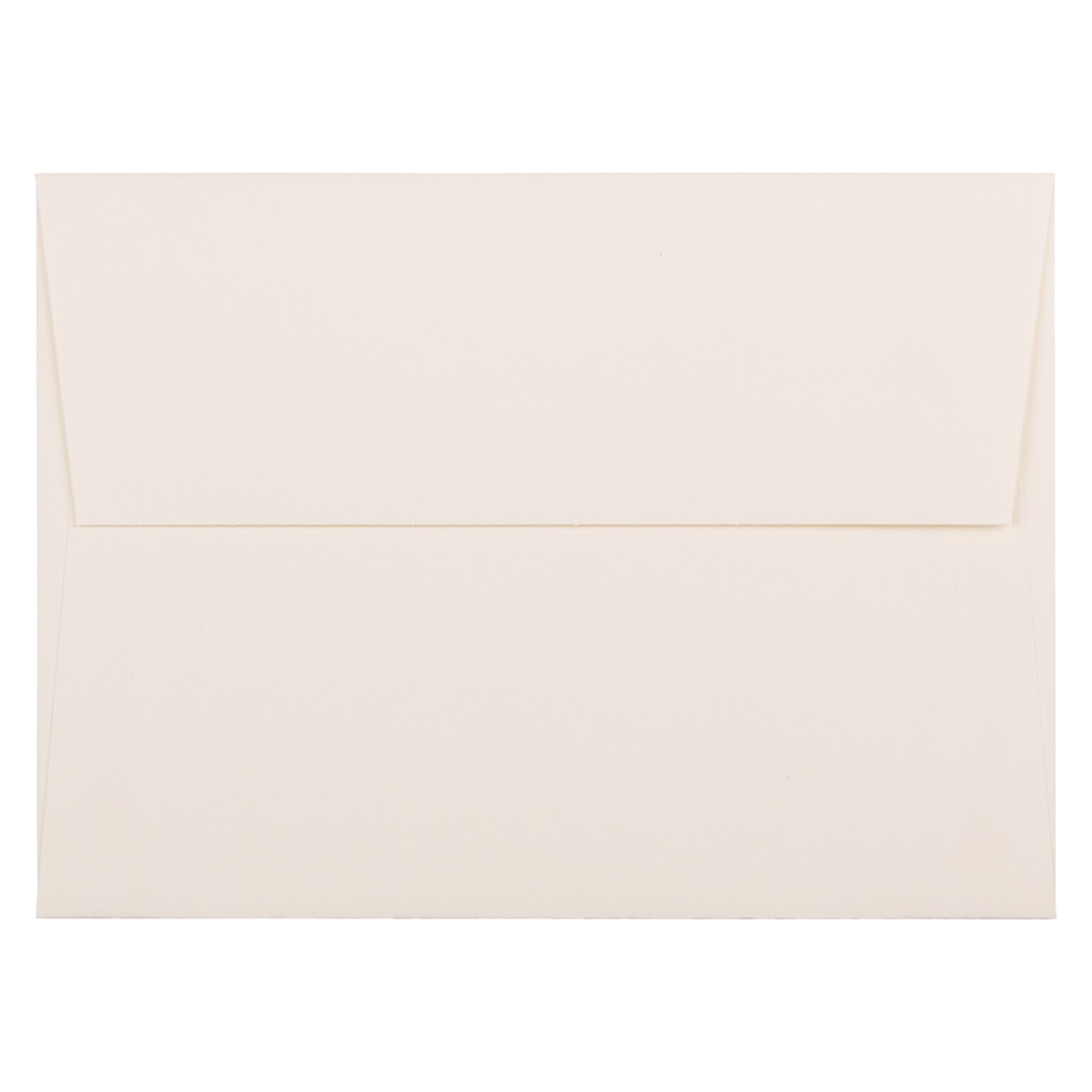 JAM Paper A6 Strathmore Invitation Envelopes, 4.75 x 6.5, Natural White Wove, 50/Pack (30243I)