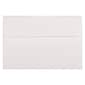 JAM Paper A8 Strathmore Invitation Envelopes, 5.5 x 8.125, Bright White Laid, 25/Pack (33028)