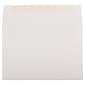 JAM Paper A8 Strathmore Invitation Envelopes, 5.5 x 8.125, Bright White Laid, 25/Pack (33028)