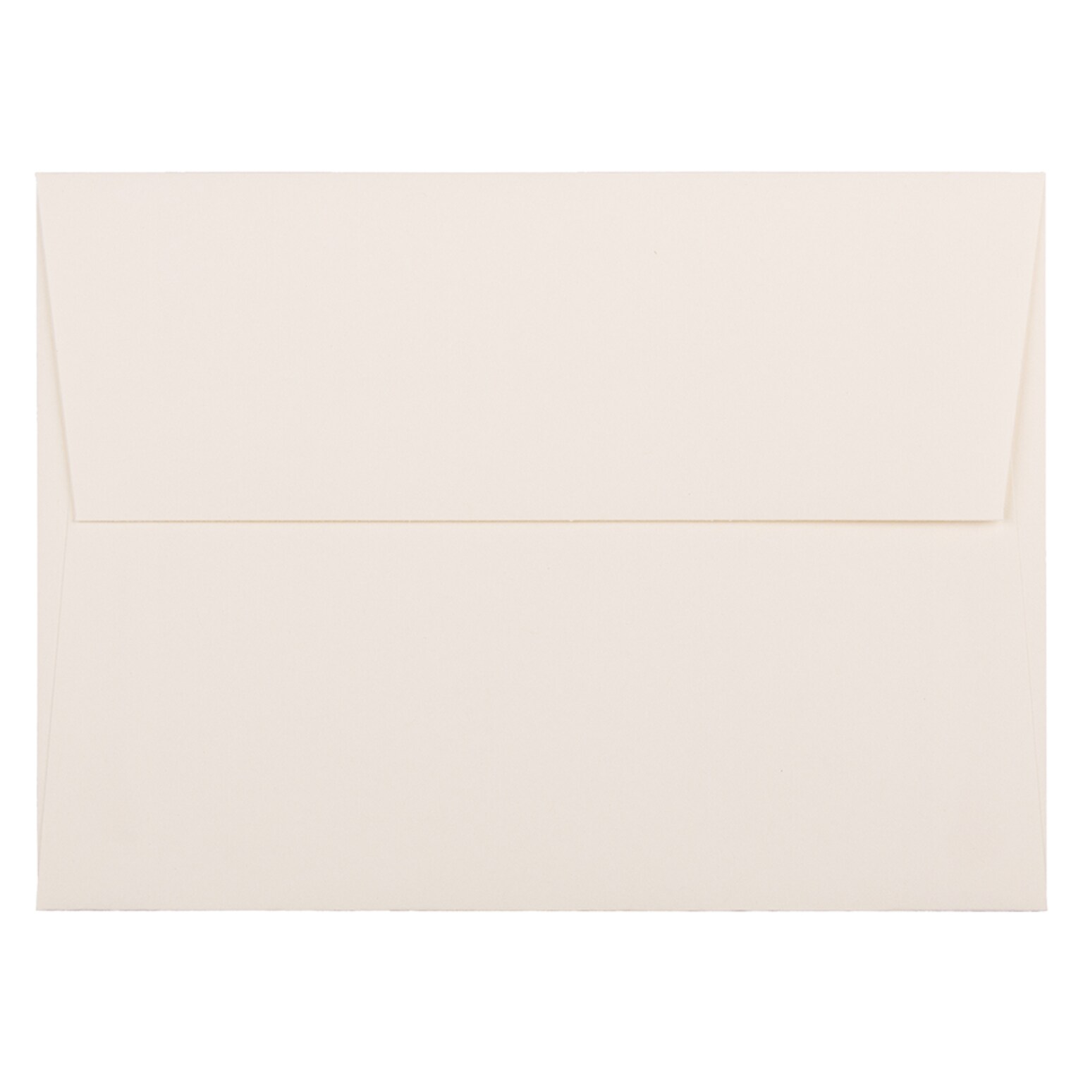 JAM Paper A7 Strathmore Invitation Envelopes, 5.25 x 7.25, Natural White Wove, 25/Pack (44507)