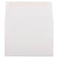 JAM Paper® A2 Strathmore Invitation Envelopes, 4.375 x 5.75, Bright White Linen, Bulk 1000/Carton (66670B)