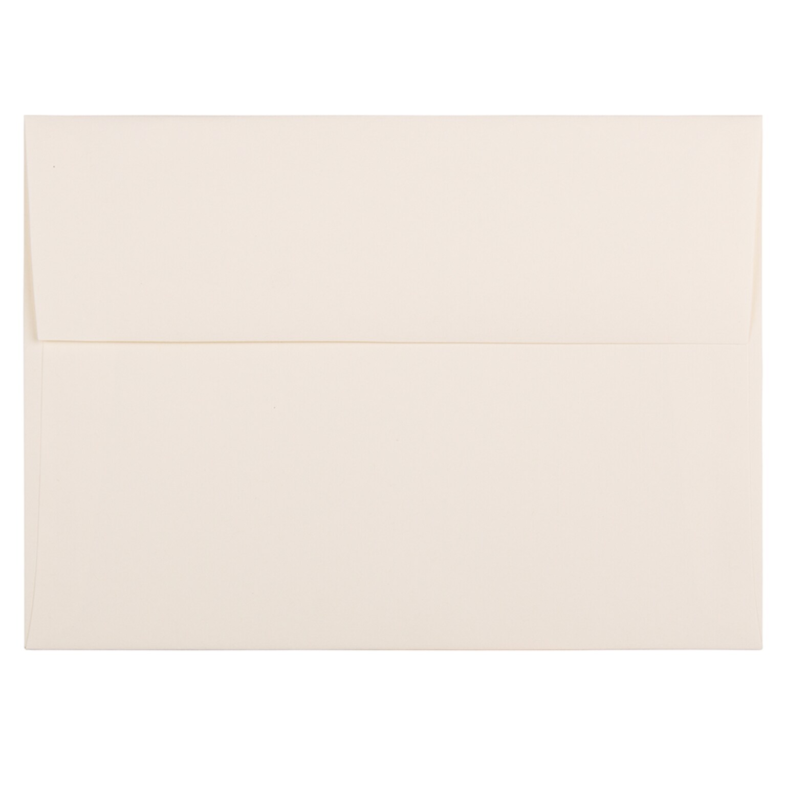 JAM Paper® A7 Strathmore Invitation Envelopes, 5.25 x 7.25, Natural White Linen, 25/Pack (82011)