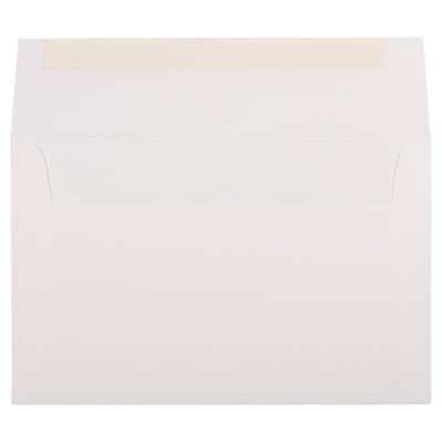 JAM Paper A1 Invitation Envelope, 6 x 9 1/2, Bright White, 50/Pack (93453I)