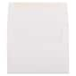 JAM Paper A2 Strathmore Invitation Envelopes, 4.375 x 5.75, Bright White Laid, 25/Pack (99118)