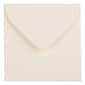 JAM Paper 3.125 x 3.125 Square Strathmore Invitation Envelopes, Natural White Wove, 25/Pack (111250)