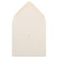 JAM Paper 3.125 x 3.125 Square Strathmore Invitation Envelopes, Natural White Wove, 25/Pack (111250)