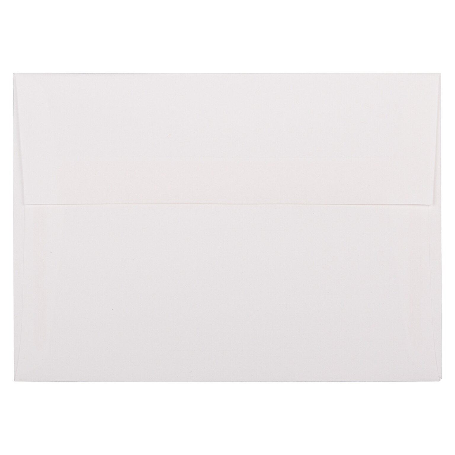JAM Paper A7 Strathmore Invitation Envelopes, 5.25 x 7.25, Bright White Linen, 50/Pack (191189I)
