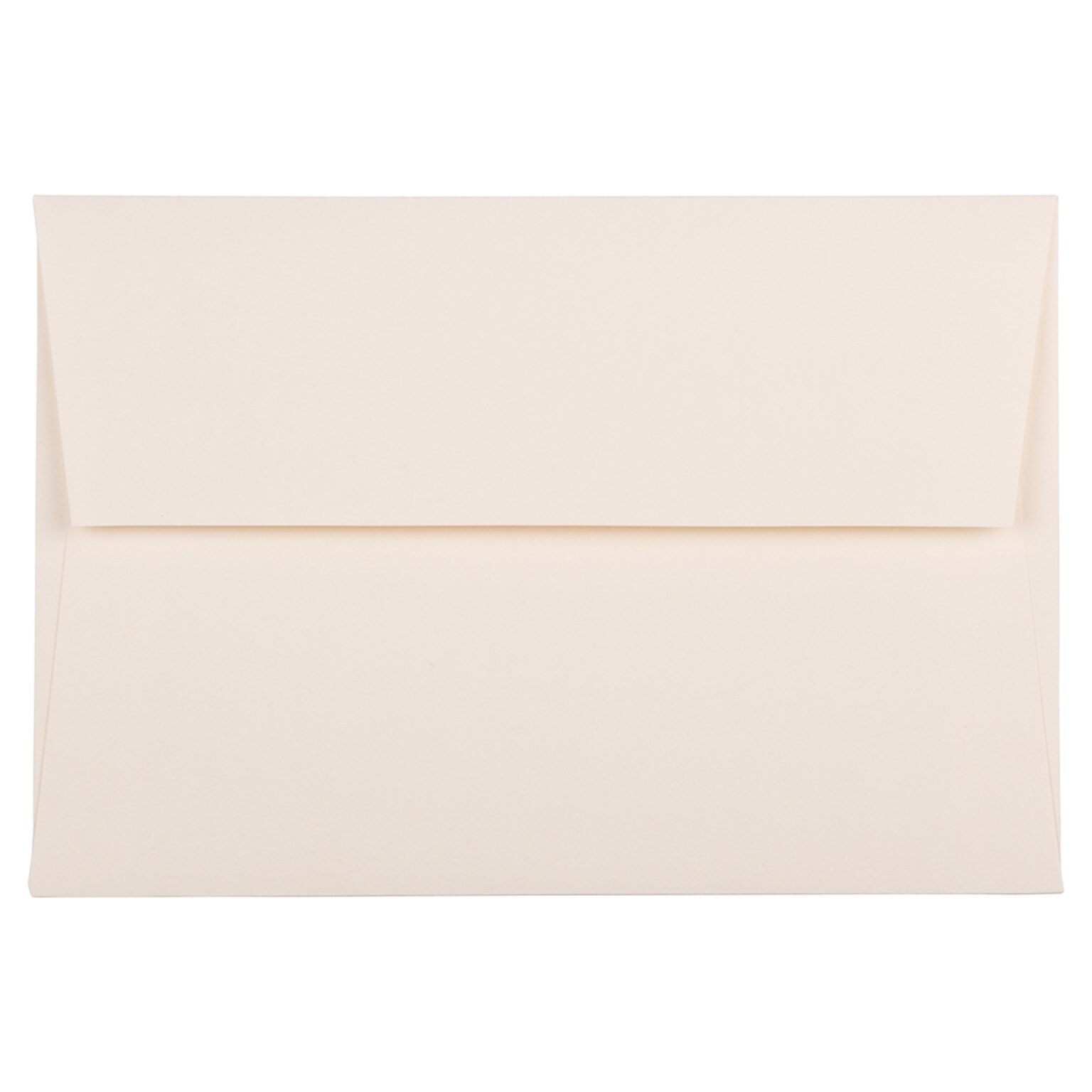 JAM Paper A8 Strathmore Invitation Envelopes, 5.5 x 8.125, Natural White Wove, 50/Pack (191205I)
