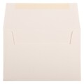 JAM Paper A8 Strathmore Invitation Envelopes, 5.5 x 8.125, Natural White Wove, 25/Pack (191205)