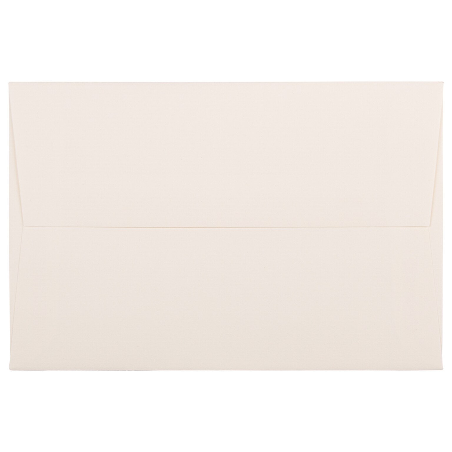 JAM Paper A8 Strathmore Invitation Envelopes, 5.5 x 8.125, Natural White Pinstripe, 50/Pack (191213I)