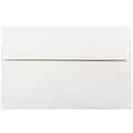 JAM Paper A10 Strathmore Invitation Envelopes, 6 x 9.5, Bright White Wove, Bulk 1000/Carton (191220B