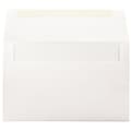 JAM Paper A10 Strathmore Invitation Envelopes, 6 x 9.5, Bright White Wove, Bulk 1000/Carton (191220B