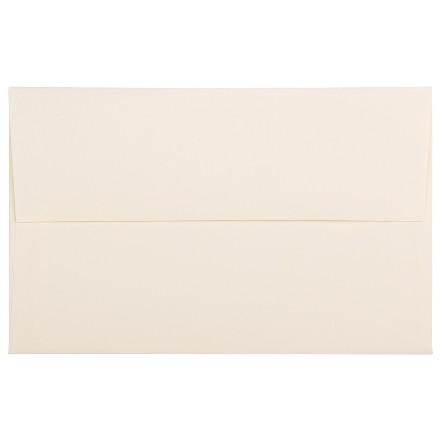 JAM Paper A10 Strathmore Invitation Envelopes, 6 x 9.5, Natural White Wove, 25/Pack (191223)